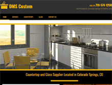 Tablet Screenshot of dmscustom.com